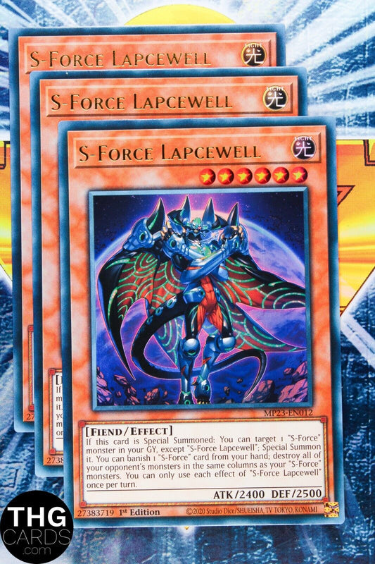 S-Force Lapcewell MP23-EN060 1st Edition Ultra Rare Yugioh Card Playset