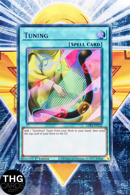 Tuning LDS3-EN122 1st Edition Blue Ultra Rare Yugioh Card