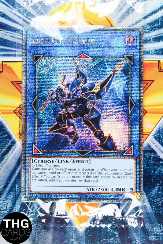 Decode Talker TN23-EN009 Limited Ed Quarter Century Rare Yugioh Card