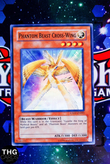 Phantom Beast Cross-Wing GX02-EN001 Super Rare Yugioh Card Promo