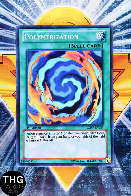 Polymerization LCJW-EN059 1st Edition Super Rare Yugioh Card