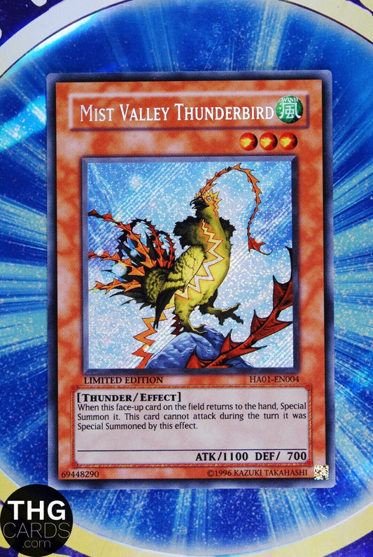 Mist Valley Thunderbird HA01-EN004 Secret Rare Yugioh Card