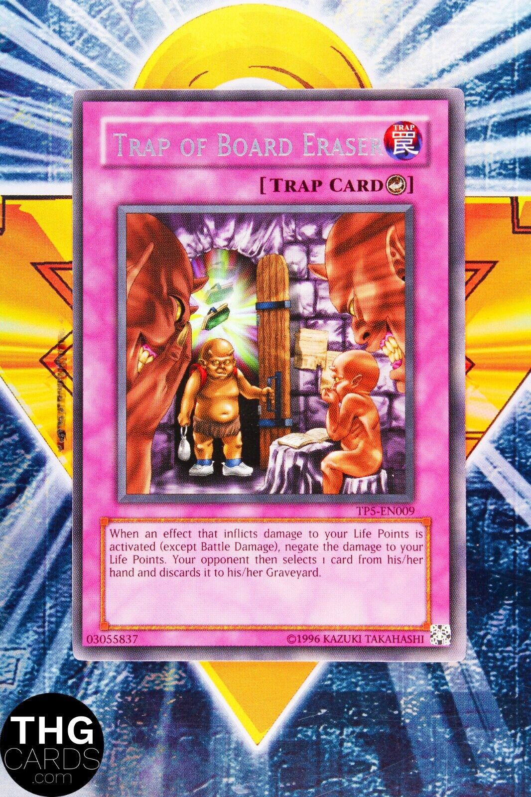 Trap of Board Eraser TP5-EN009 Rare Yugioh Card