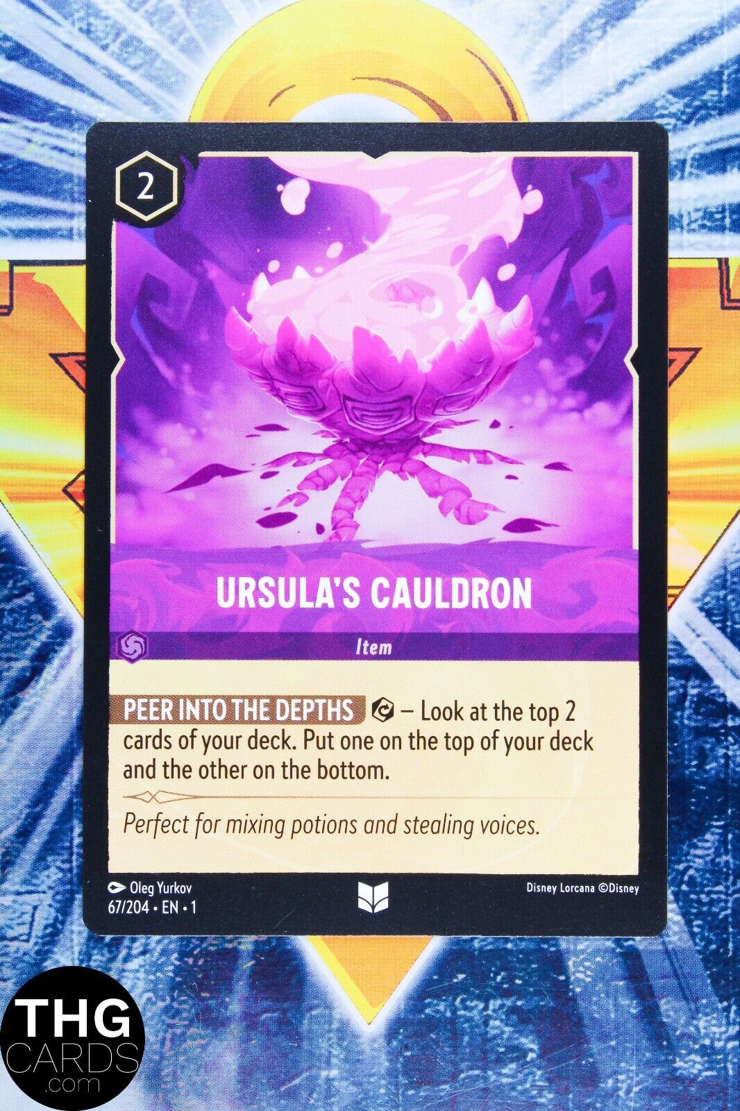 Ursula's Cauldron 67/204 Non Foil Uncommon Lorcana First Chapter Card