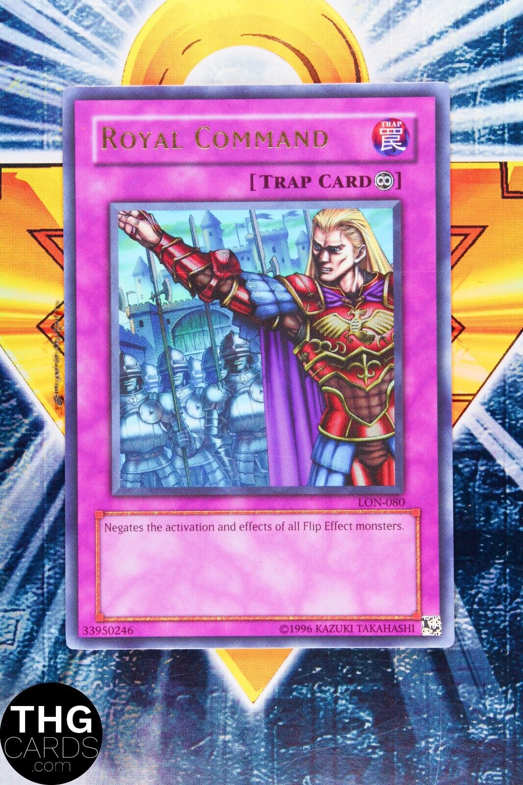 Royal Command LON-080 Ultra Rare Yugioh Card