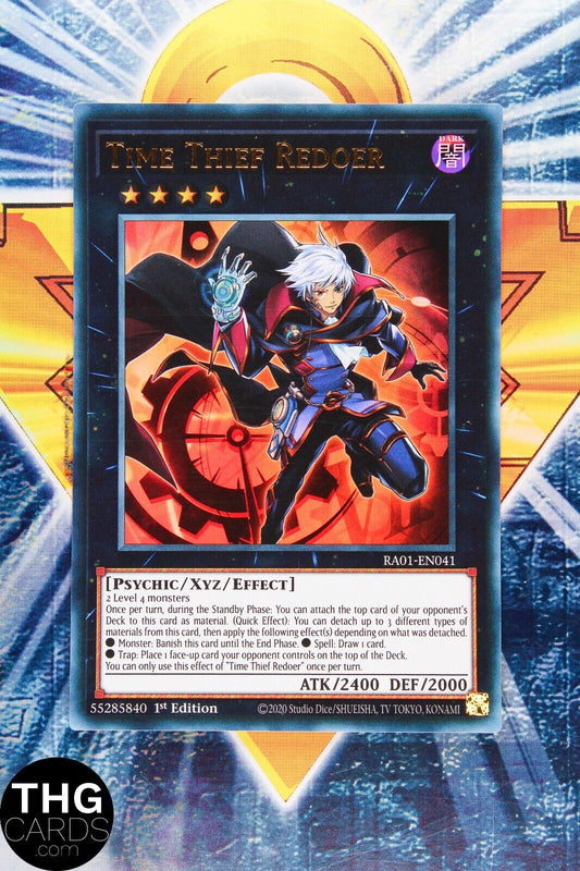 Time Thief Redoer RA01-EN041 1st Edition Ultra Rare Yugioh Card