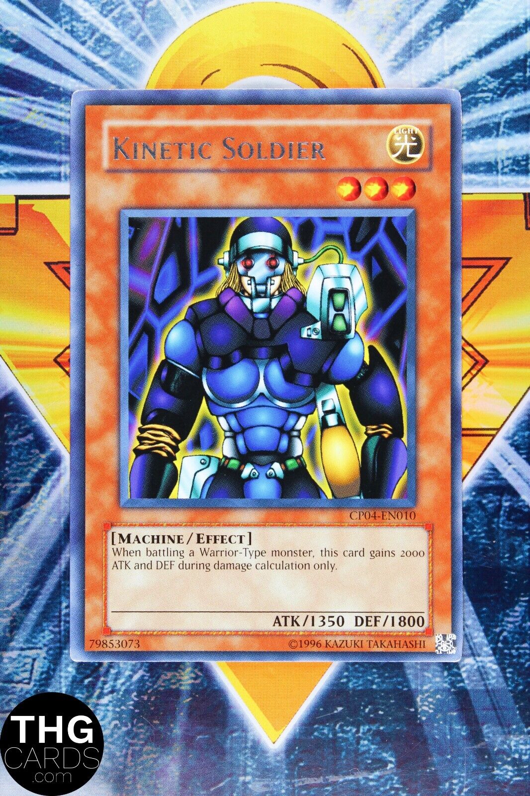 Kinetic Soldier CP04-EN010 Rare Yugioh Card