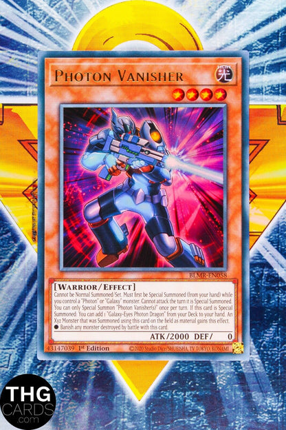 Photon Vanisher BLMR-EN058 1st Edition Ultra Rare Yugioh Card Playset