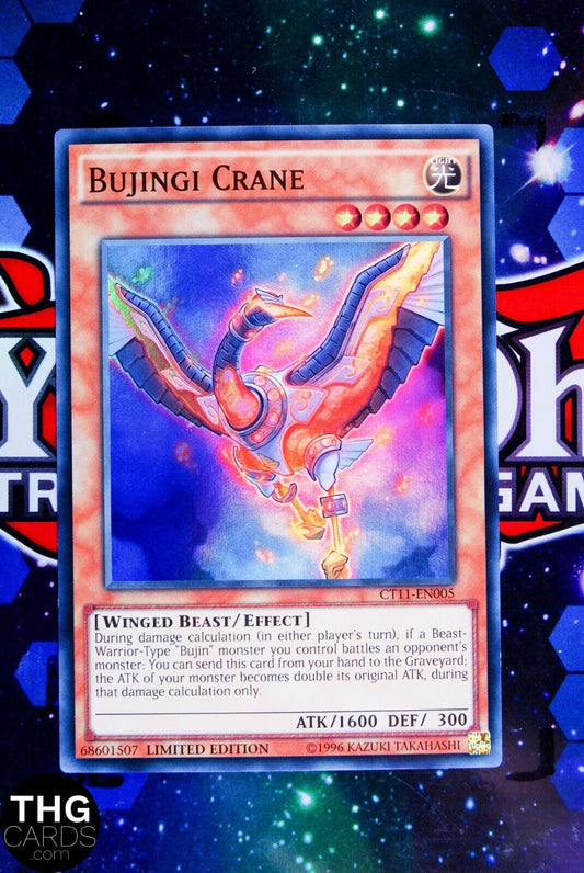 Bujingi Crane CT11-EN005 Super Rare Yugioh Card