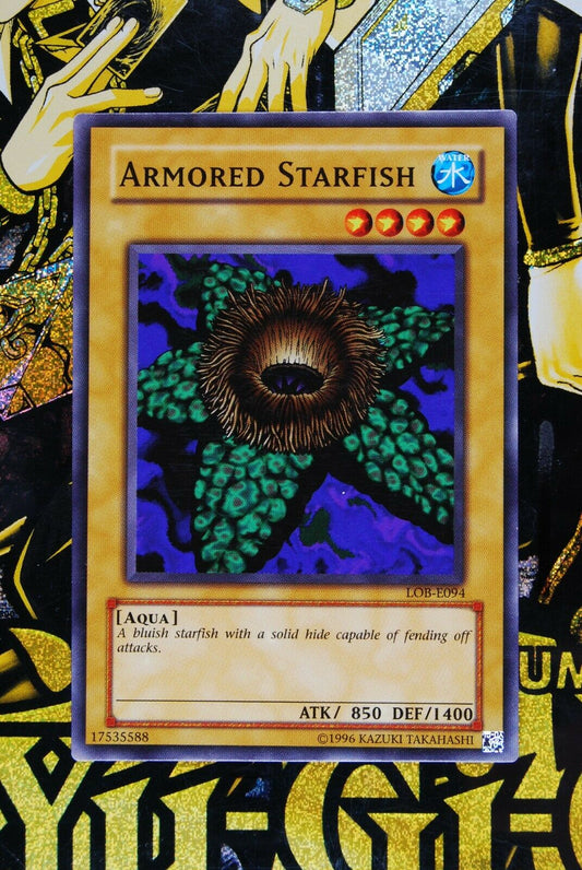 Armored Starfish LOB-E094 Common Yugioh Card