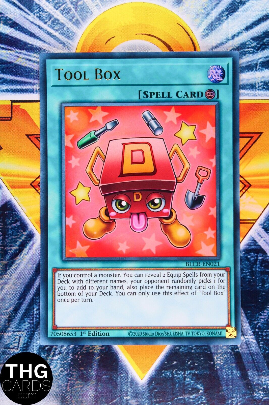 Tool Box BLCR-EN021 1st Ultra Rare Yugioh Card Playset