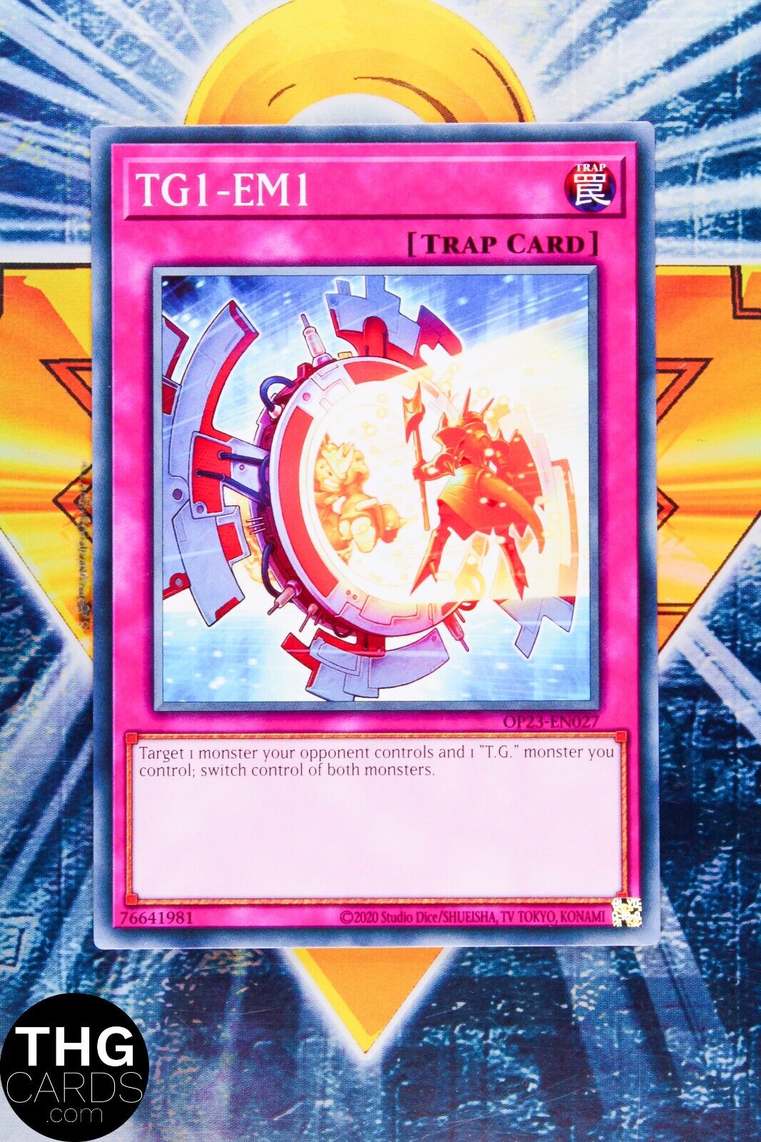 TG1-EM1 OP23-EN027 Common Yugioh Card