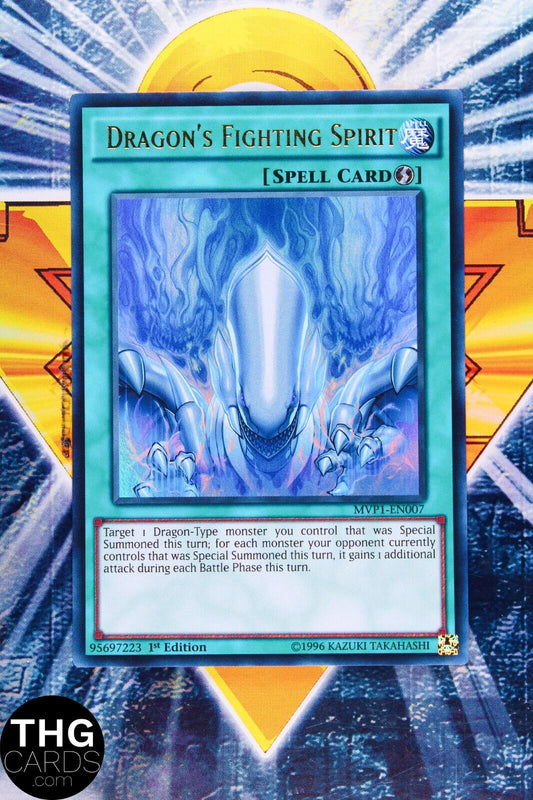 Dragon's Fighting Spirit MVP1-EN007 1st Edition Ultra Rare Yugioh Card