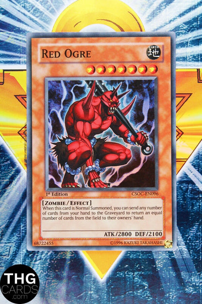 Red Ogre CSOC-EN096 1st Edition Super Rare Yugioh Card