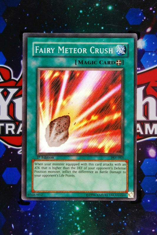 Fairy Meteor Crush PSV-063/E063/EN063 Super Rare Yugioh Card