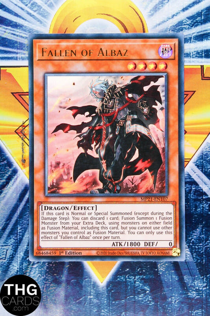 Fallen of Abaz MP21-EN107 1st Edition Ultra Rare Yugioh Card