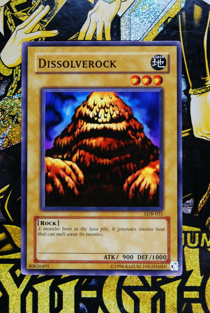 Dissolverock LOB-031 Common Yugioh Card NM