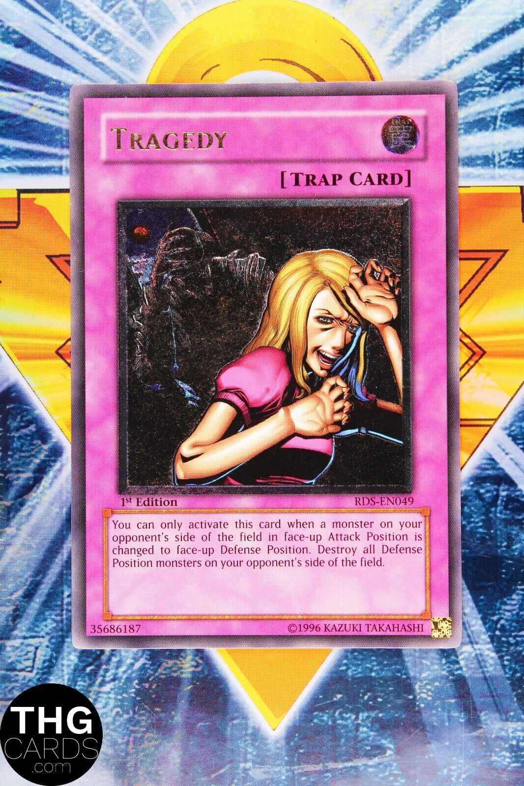 Tragedy RDS-EN049 1st Edition Ultimate Rare Yugioh Card 2