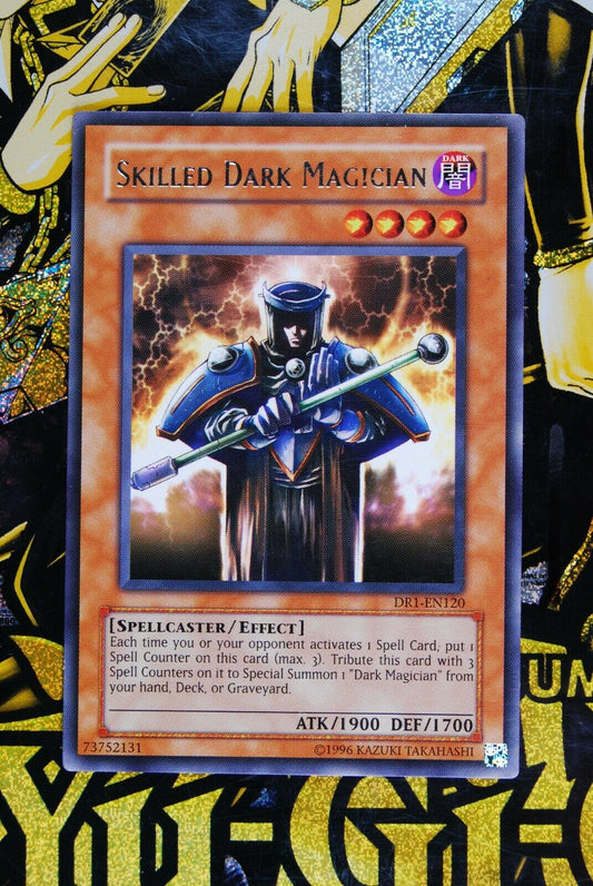 Skilled Dark Magician DR1-EN120 Rare Yugioh Card Dark Revelations