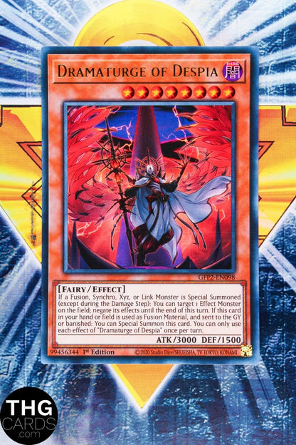 Dramaturge of Despia GFP2-EN098 1st Edition Ultra Rare Yugioh Card