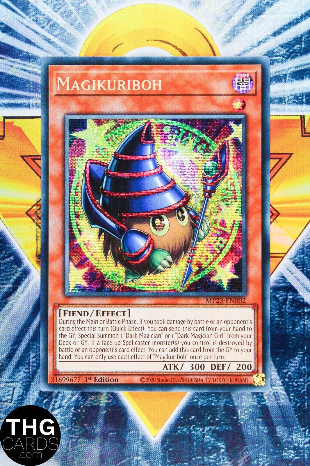 Magikuriboh MP23-EN002 1st Edition Secret Rare Yugioh Card