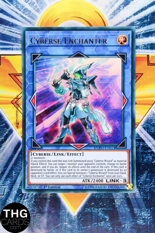 Cyberse Enchanter DUPO-EN014 1st Edition Ultra Rare Yugioh Card