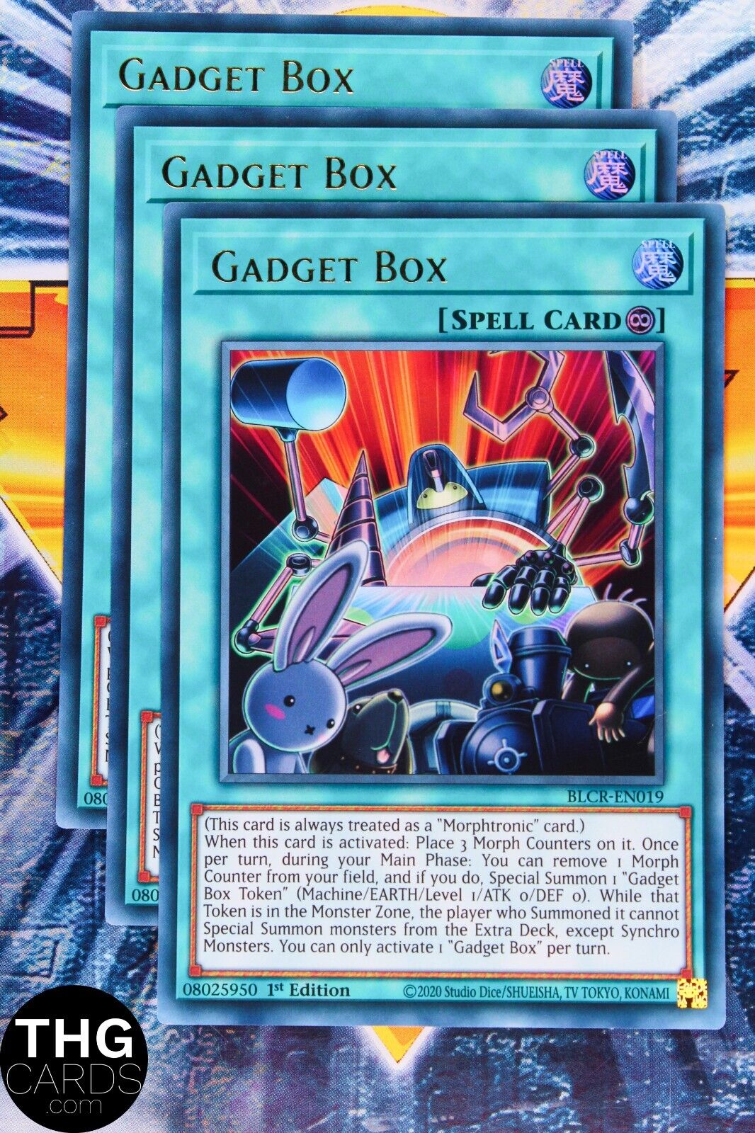 Gadget Box BLCR-EN019 1st Ultra Rare Yugioh Card Playset