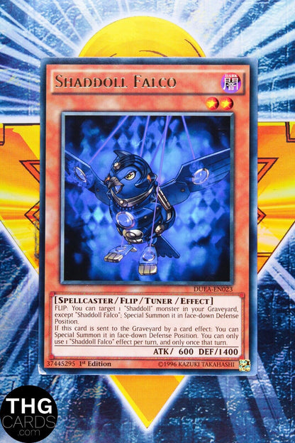 Shaddoll Falco DUEA-EN023 1st Edition Rare Yugioh Card 2
