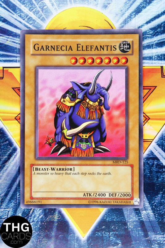 Garnecia Elefantis MRD-125 Super Rare Yugioh Card 1