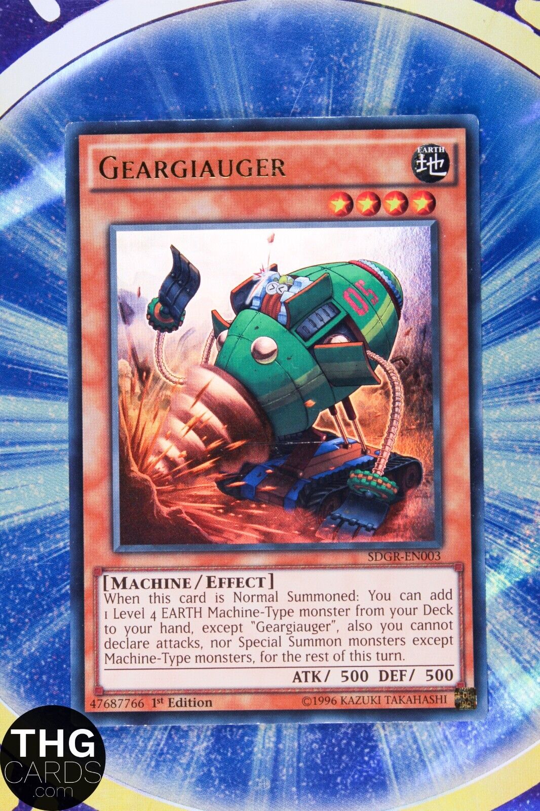 Geargiauger SDGR-EN003 1st Edition Ultra Rare Yugioh Card
