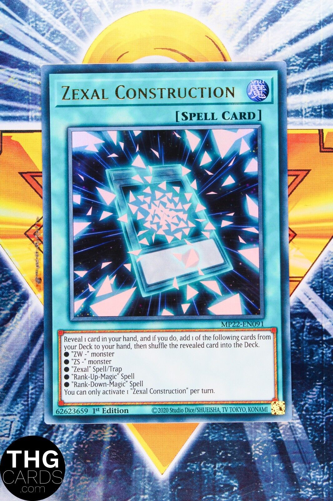 Zexal Construction MP22-EN091 1st Edition Ultra Rare Yugioh Card