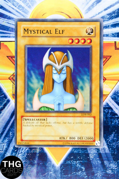 Mystical Elf LOB-062 Super Rare Yugioh Card 1