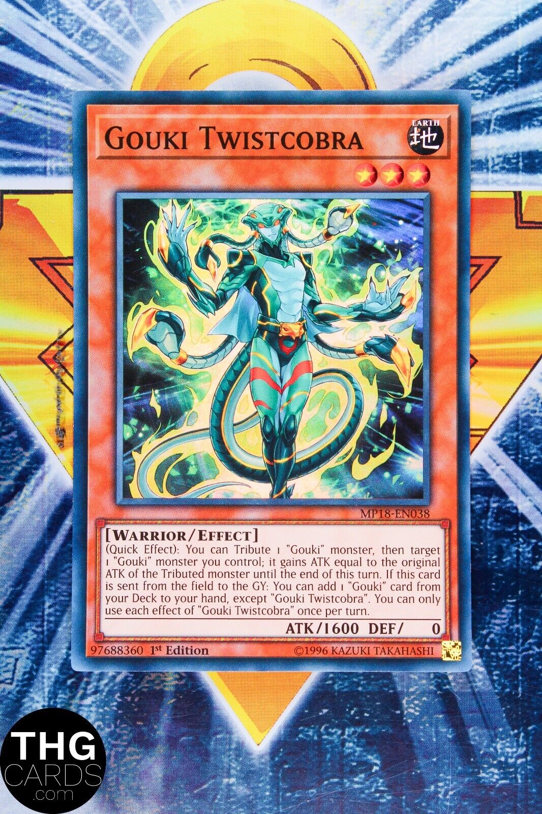 Gouki Twistcobra MP18-EN038 1st Edition Ultra Rare Yugioh Card