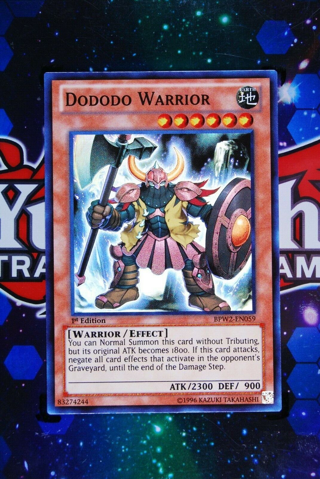 Dododo Warrior BPW2-EN059 1st Edition Super Rare Yugioh Card