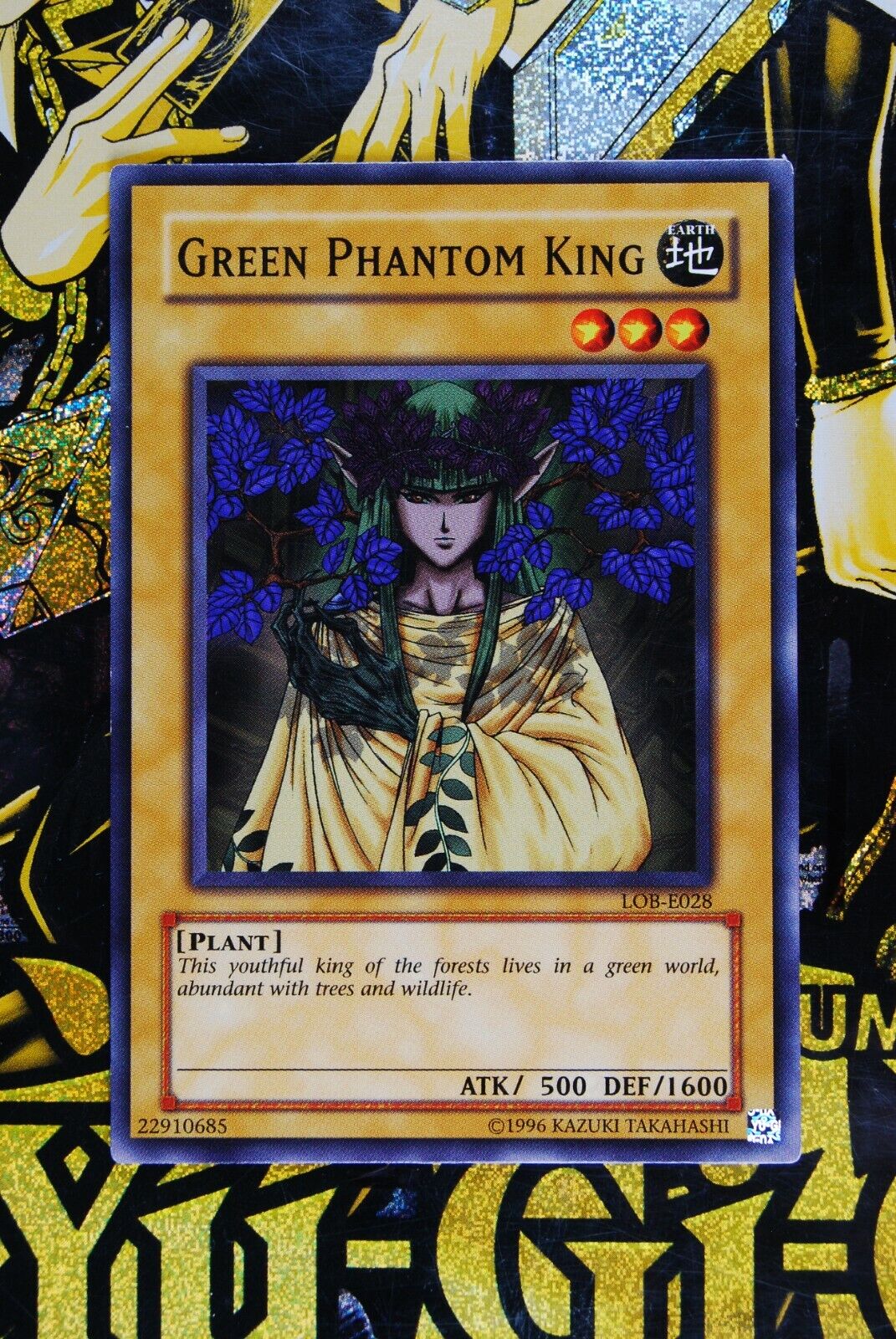 Green Phantom King LOB-E028 Common Yugioh Card