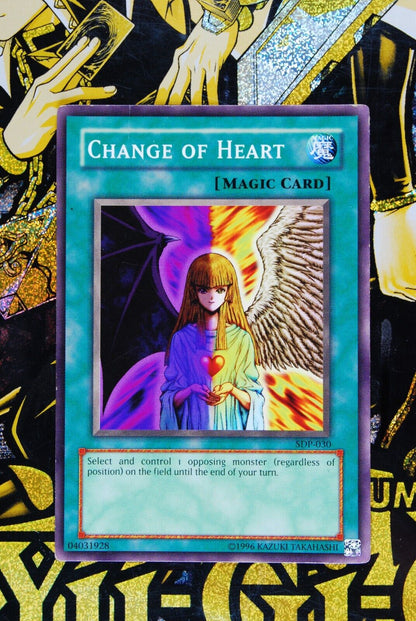 Change of Heart SDP-030 Common Yugioh Card 1