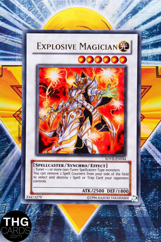 Explosive Magician SOVR-EN044 Ultra Rare Yugioh Card