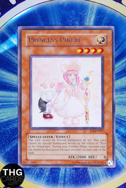 Princess Pikeru SOI-EN027 Rare Yugioh Card