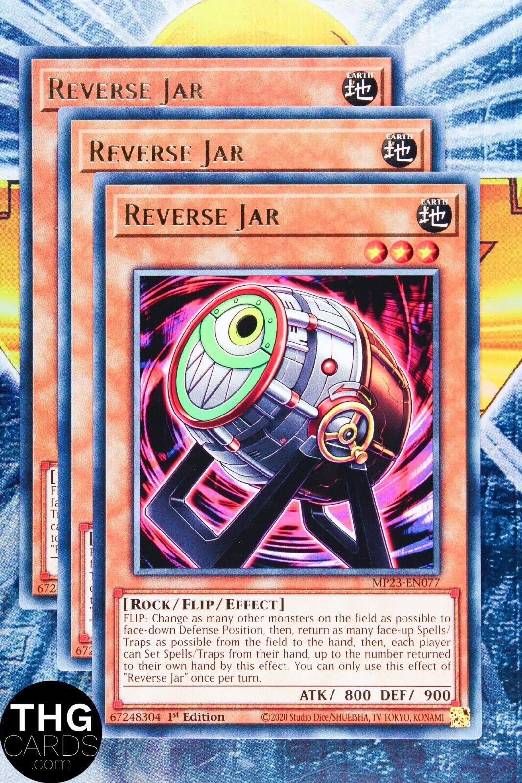 Reverse Jar MP23-EN077 1st Edition Rare Yugioh Card Playset