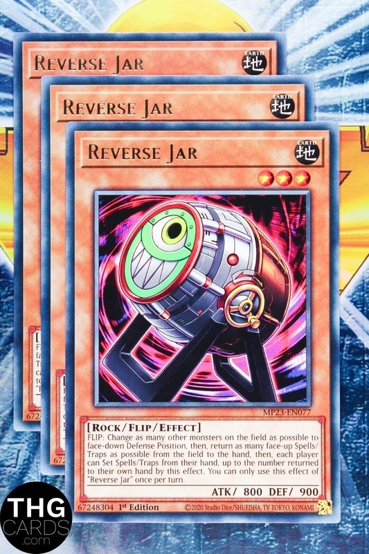 Reverse Jar MP23-EN077 1st Edition Rare Yugioh Card Playset