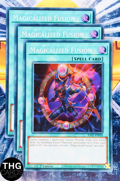 Magicalized Fusion RA01-EN058 1st Ed Super Rare Yugioh Card Playset