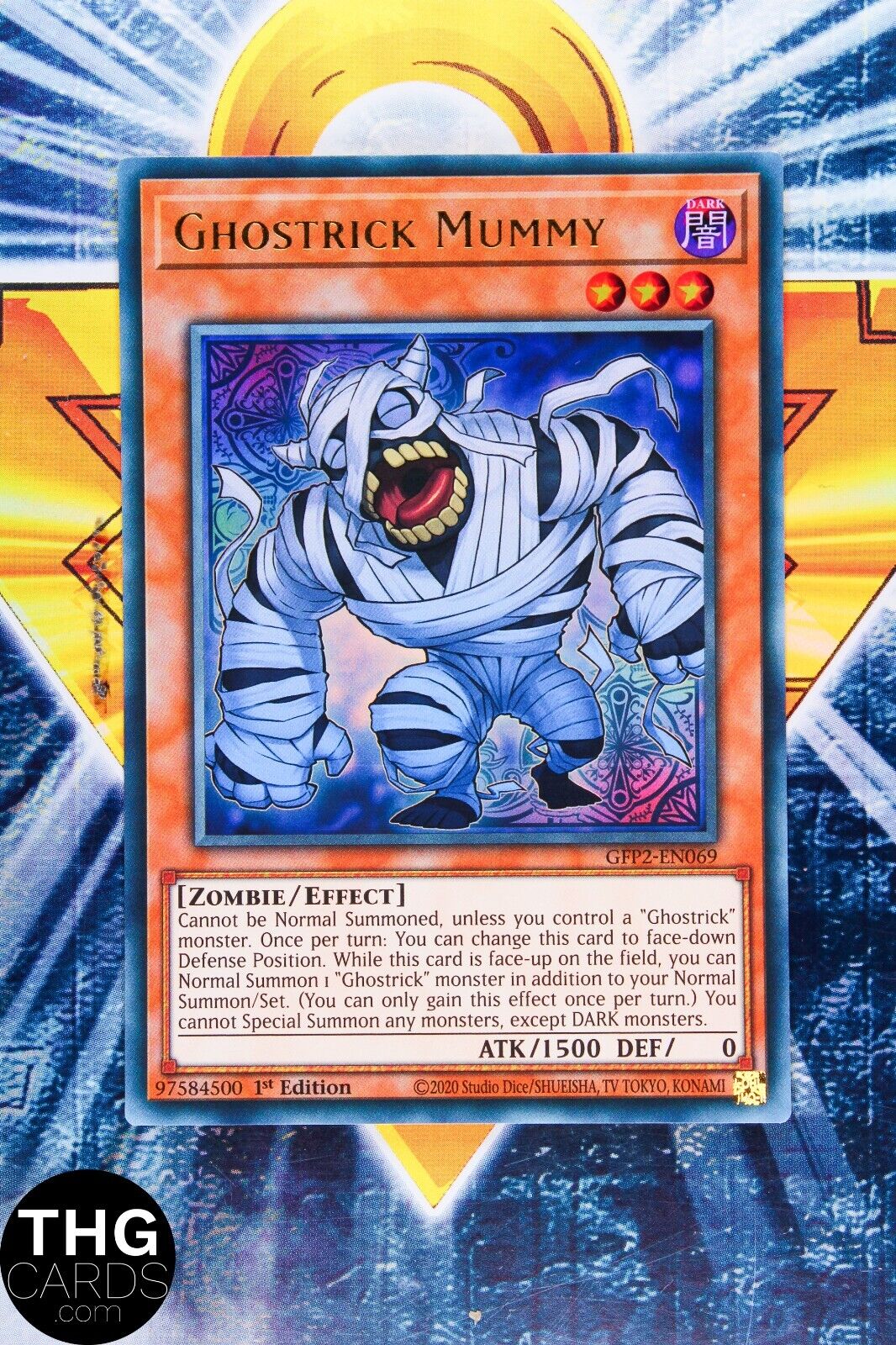 Ghostrick Mummy GFP2-EN069 1st Edition Ultra Rare Yugioh Card