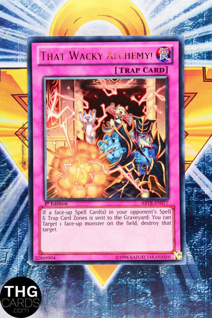 That Wacky Alchemy! ABYR-EN077 1st Edition Ultra Rare Yugioh Card