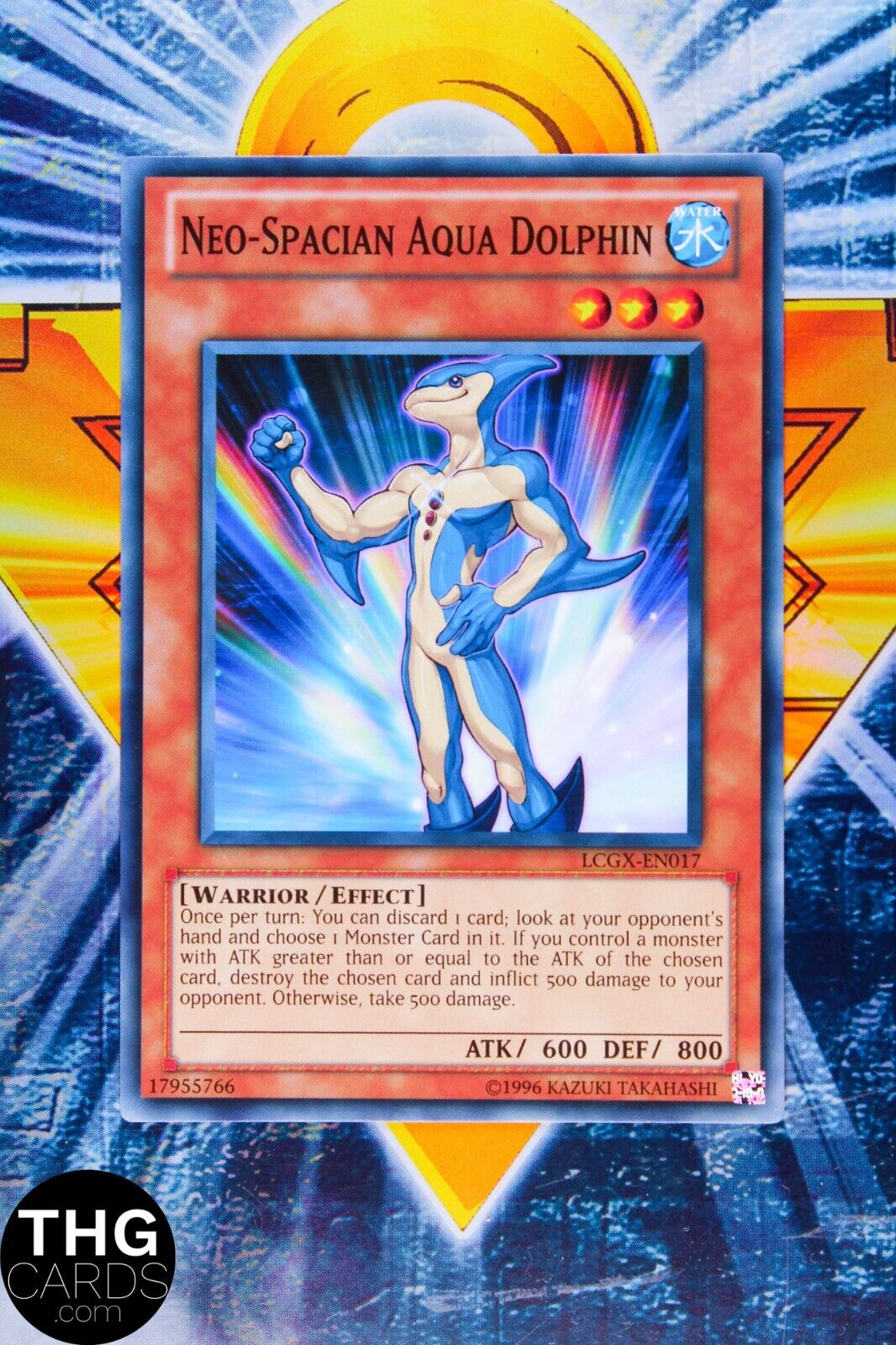 Neo-Spacian Aqua Dolphin LCGX-EN017 Common Yugioh Card