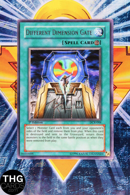 Different Dimension Gate DCR-044 1st Edition Rare Yugioh Card