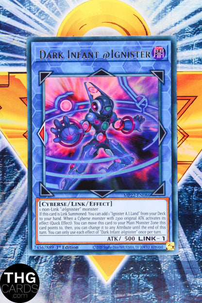 Dark Infant @Ignister MP22-EN086 1st Edition Ultra Rare Yugioh Card Playset