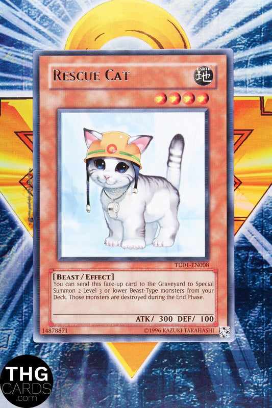 Rescue Cat TU01-EN008 Rare Yugioh Card