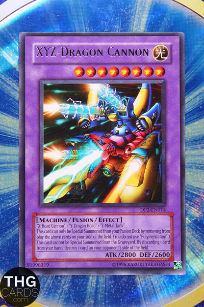 XYZ-Dragon Cannon DP2-EN014 Rare Yugioh Card 2