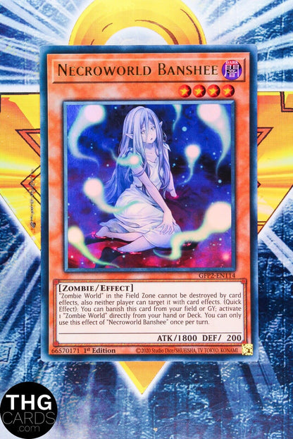 Necroworld Banshee GFP2-EN114 1st Edition Ultra Rare Yugioh Card