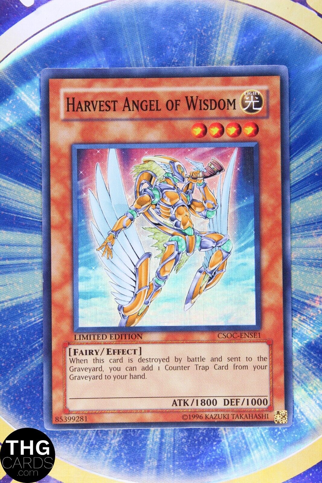 Harvest Angel of Wisdom CSOC-ENSE1 Super Rare Yugioh Card